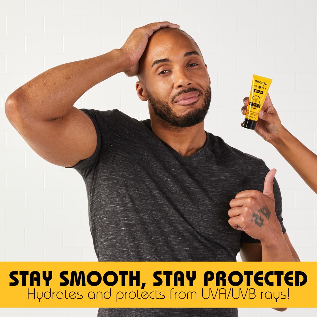 Authentic Bee Bald head and face lotion 1.7 fluid ounce