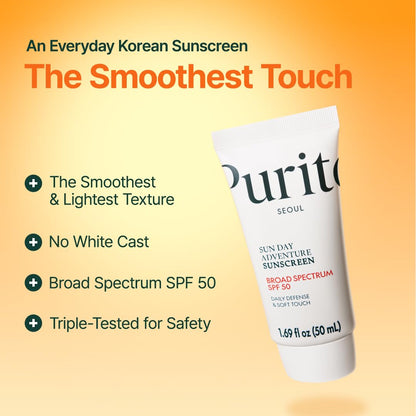 Purito Seoul Sun Day Adventure packaging detail