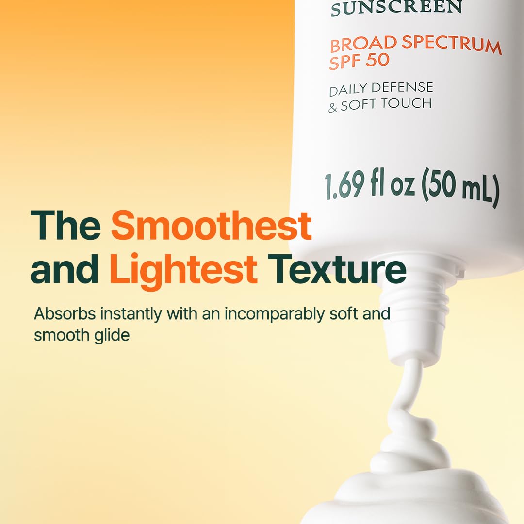Applying Purito sunscreen on skin for demonstration