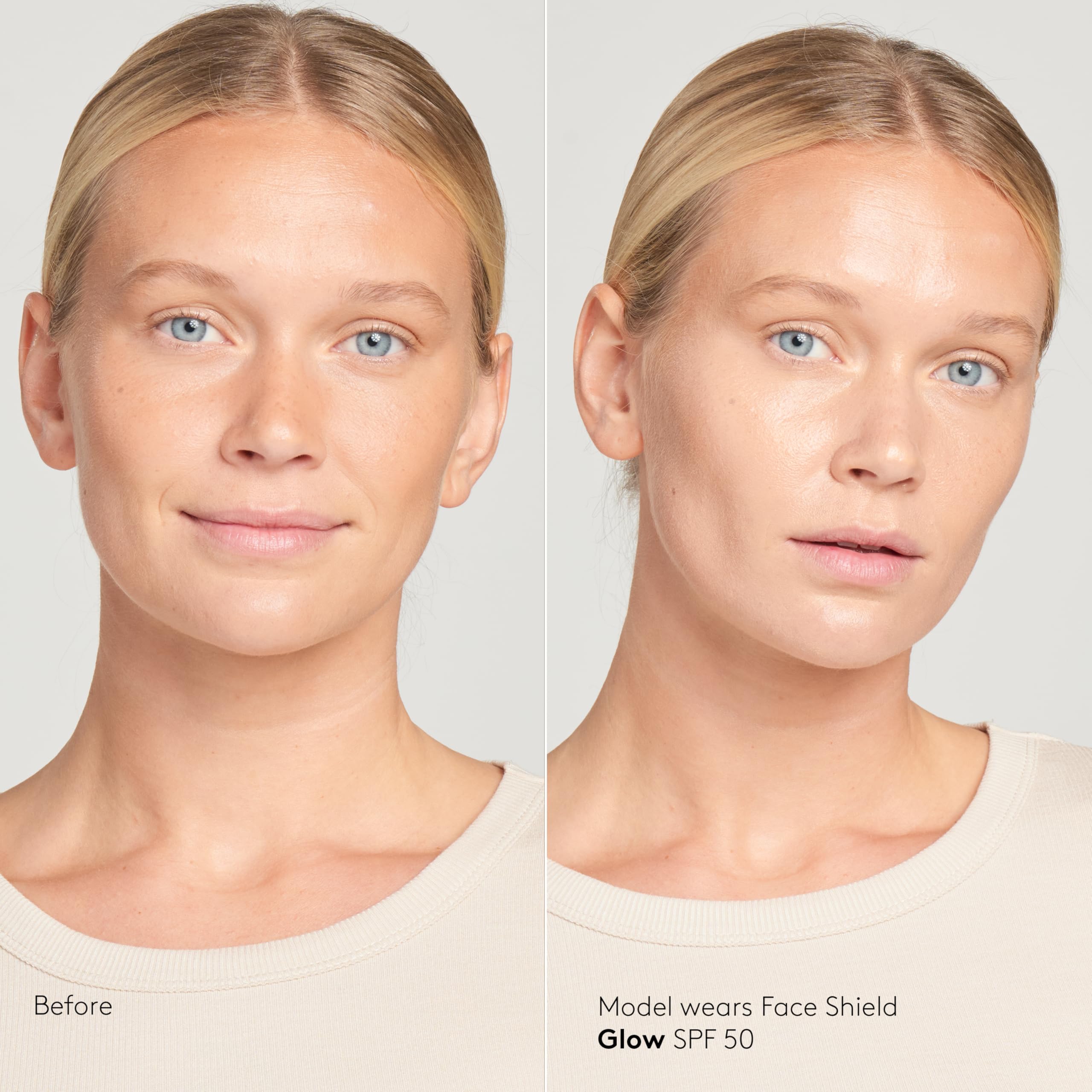 Colorescience Sunforgettable Face Shield Glow bottle size comparison