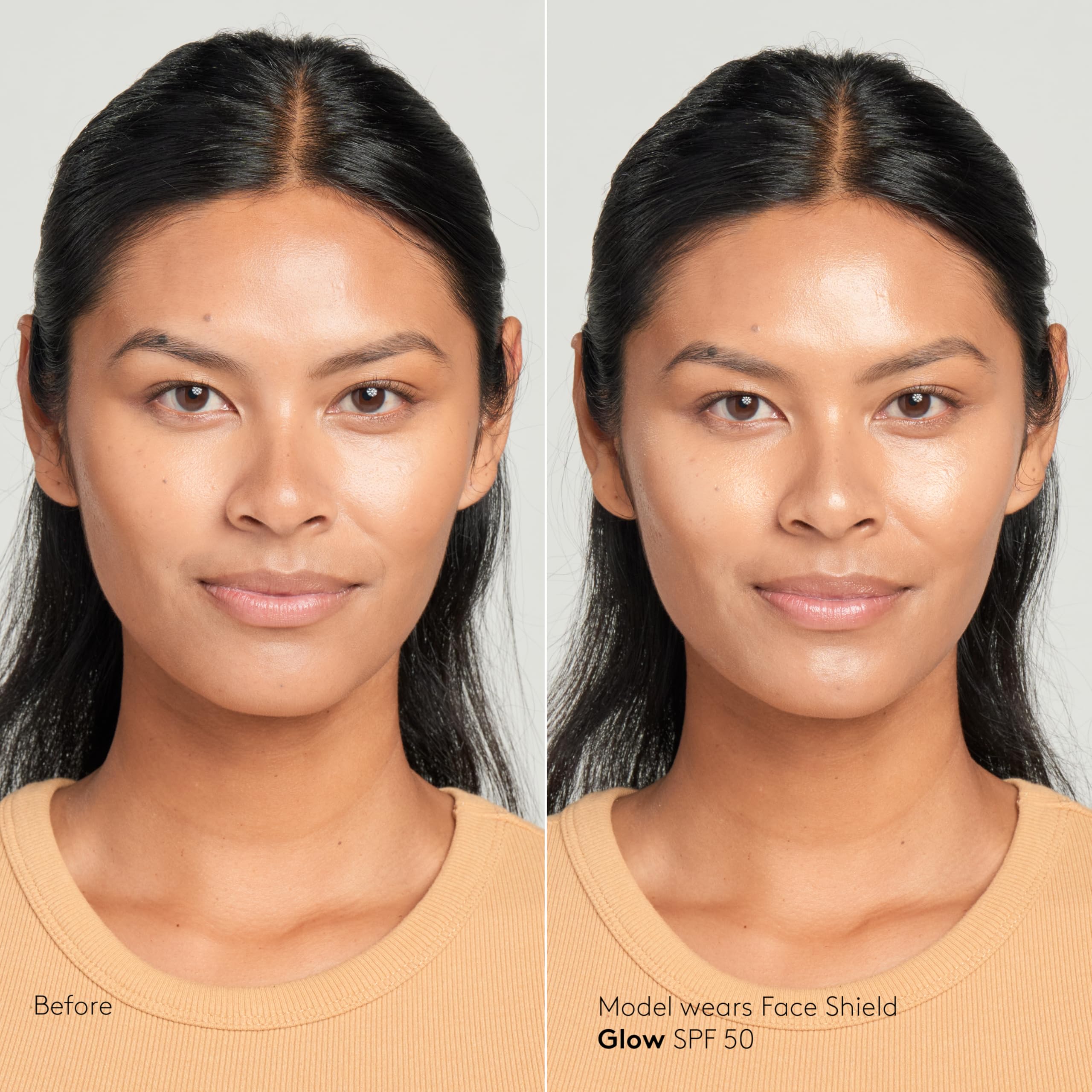 Texture of Colorescience Glow sunscreen on skin