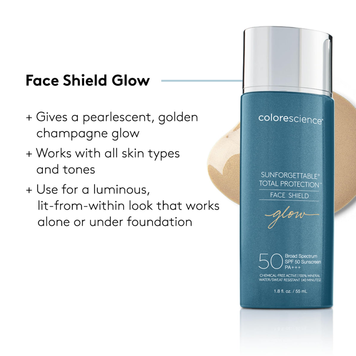 Colorescience sunforgettable mineral sunscreen lifestyle product shot