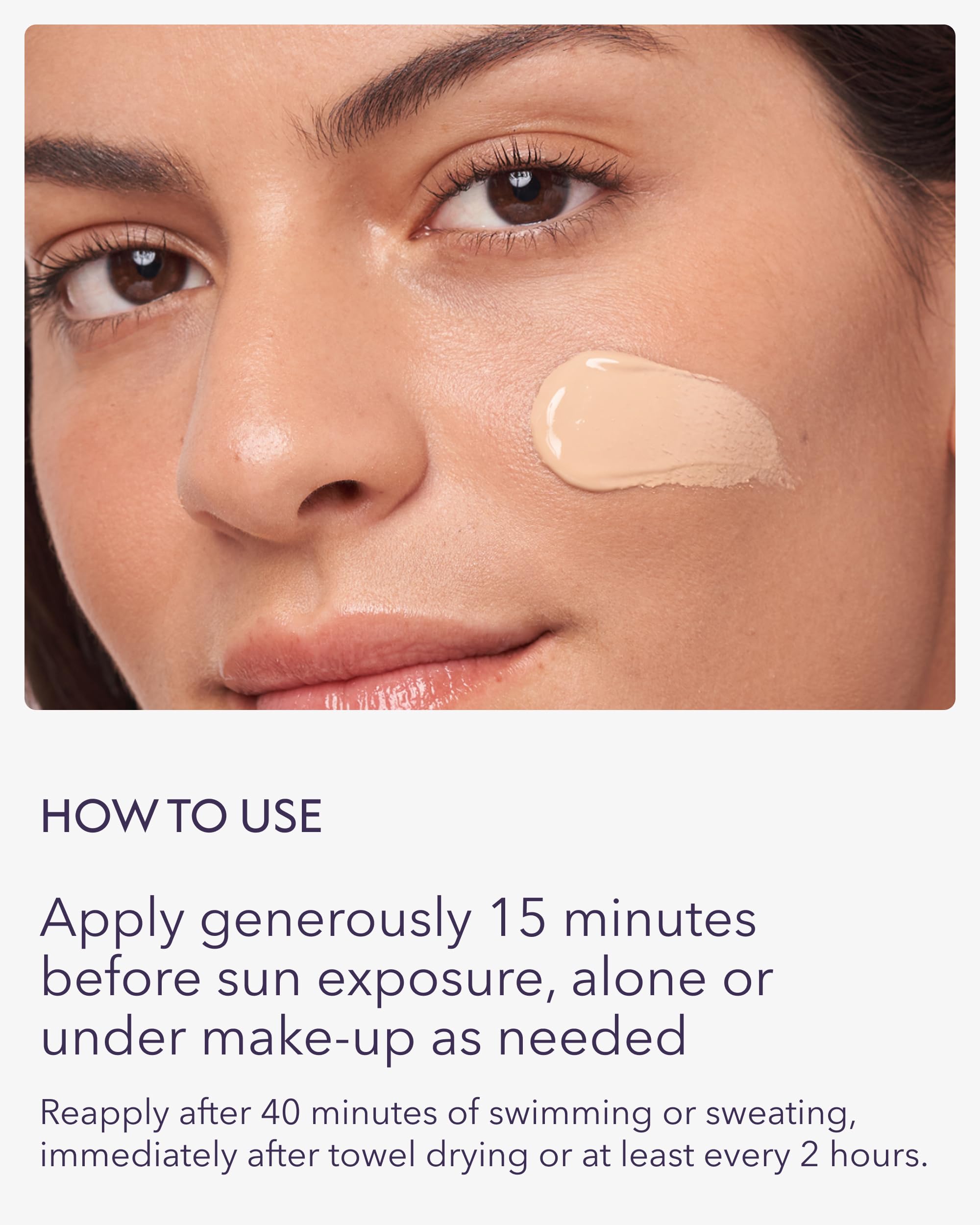 Alastin Skincare tinted mineral sunblock moisturizer application