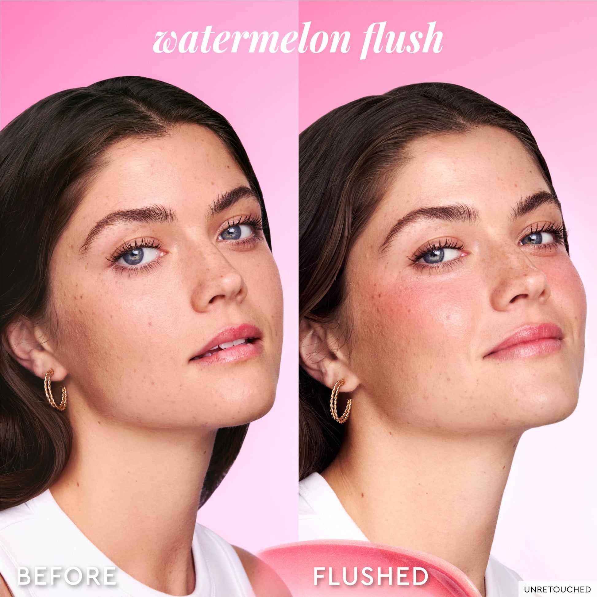 Glow Recipe liquid blush pink color payoff view