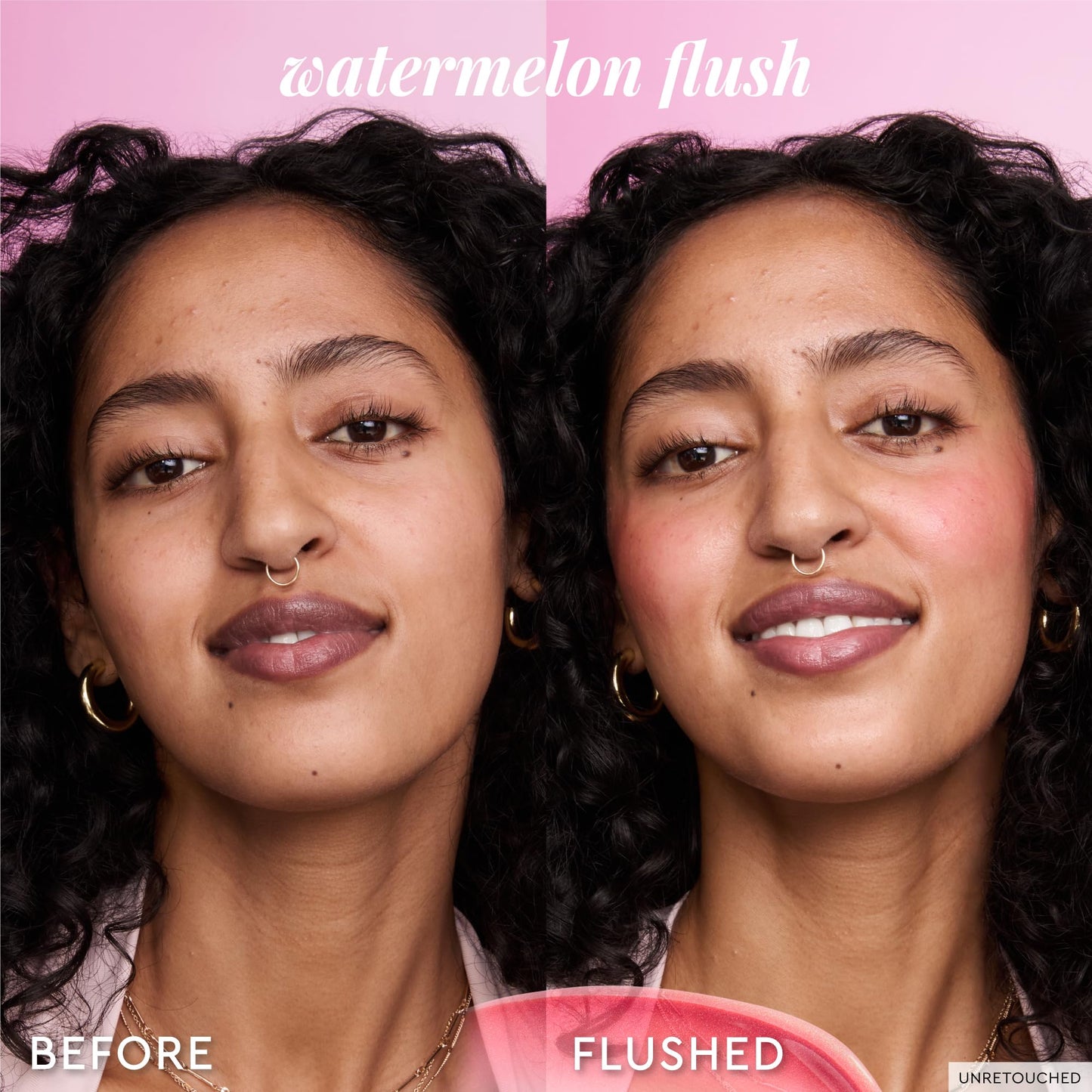 Glow Recipe watermelon blush serum box and bottle arrangement