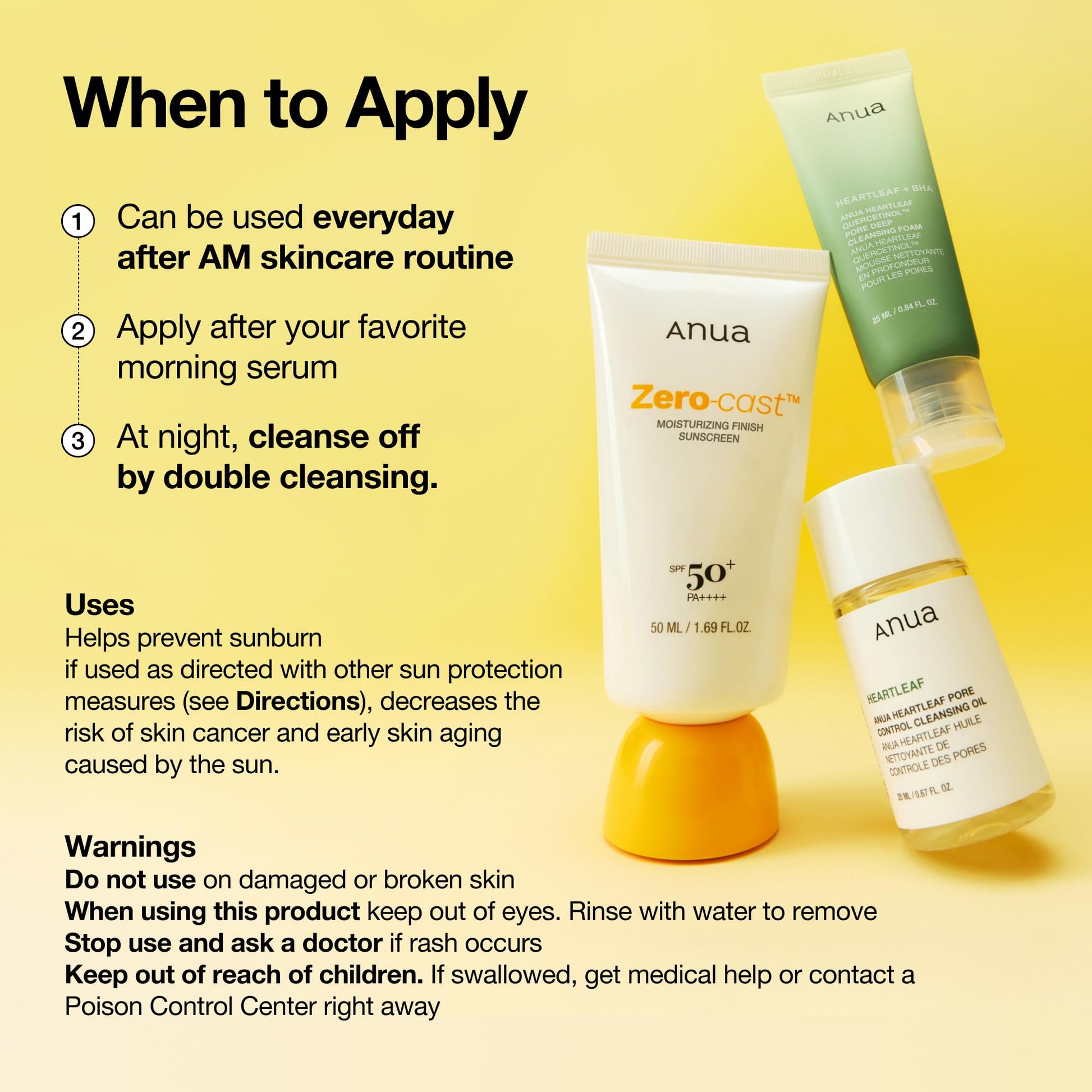 Non-greasy lightweight Korean sunblock bottle for all Indian skin tones