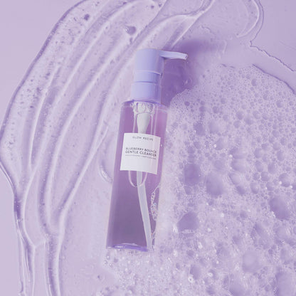 Glow Recipe Blueberry Bounce gentle skincare foaming facial wash bottle