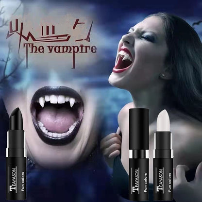 Go Ho Halloween SFX face paint package showing the compact three piece travel friendly design