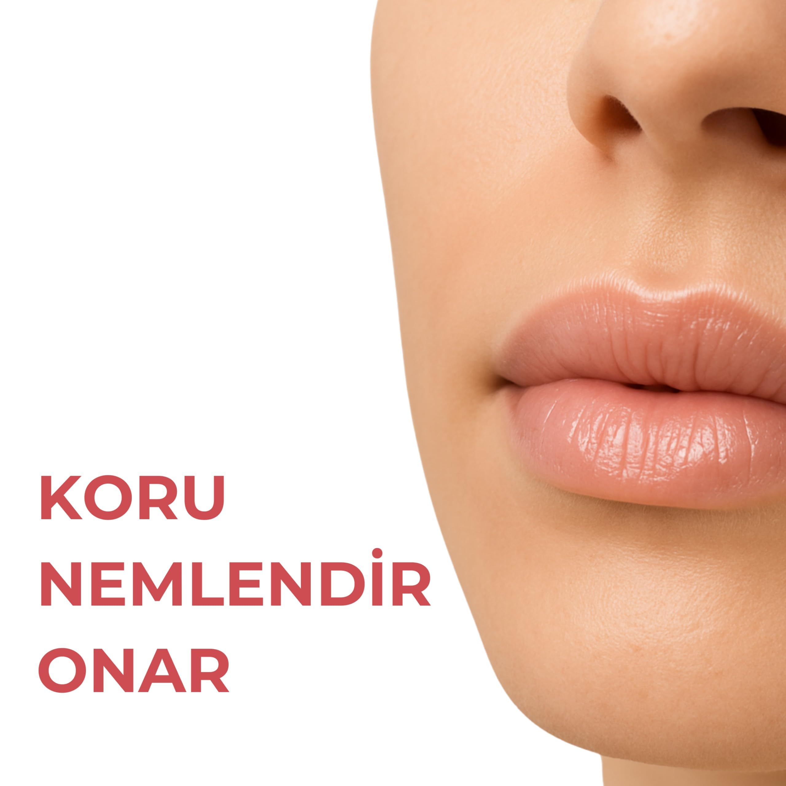 Clear application texture of Licape SPF 30 sun protection lip balm