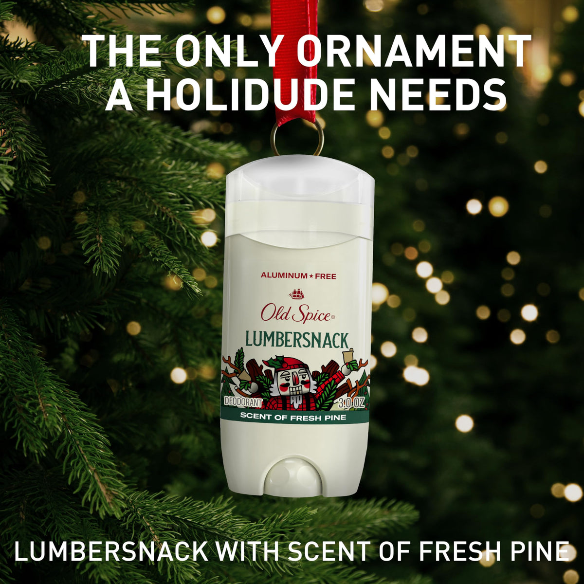 Old Spice holiday collection deodorant bottom twist base