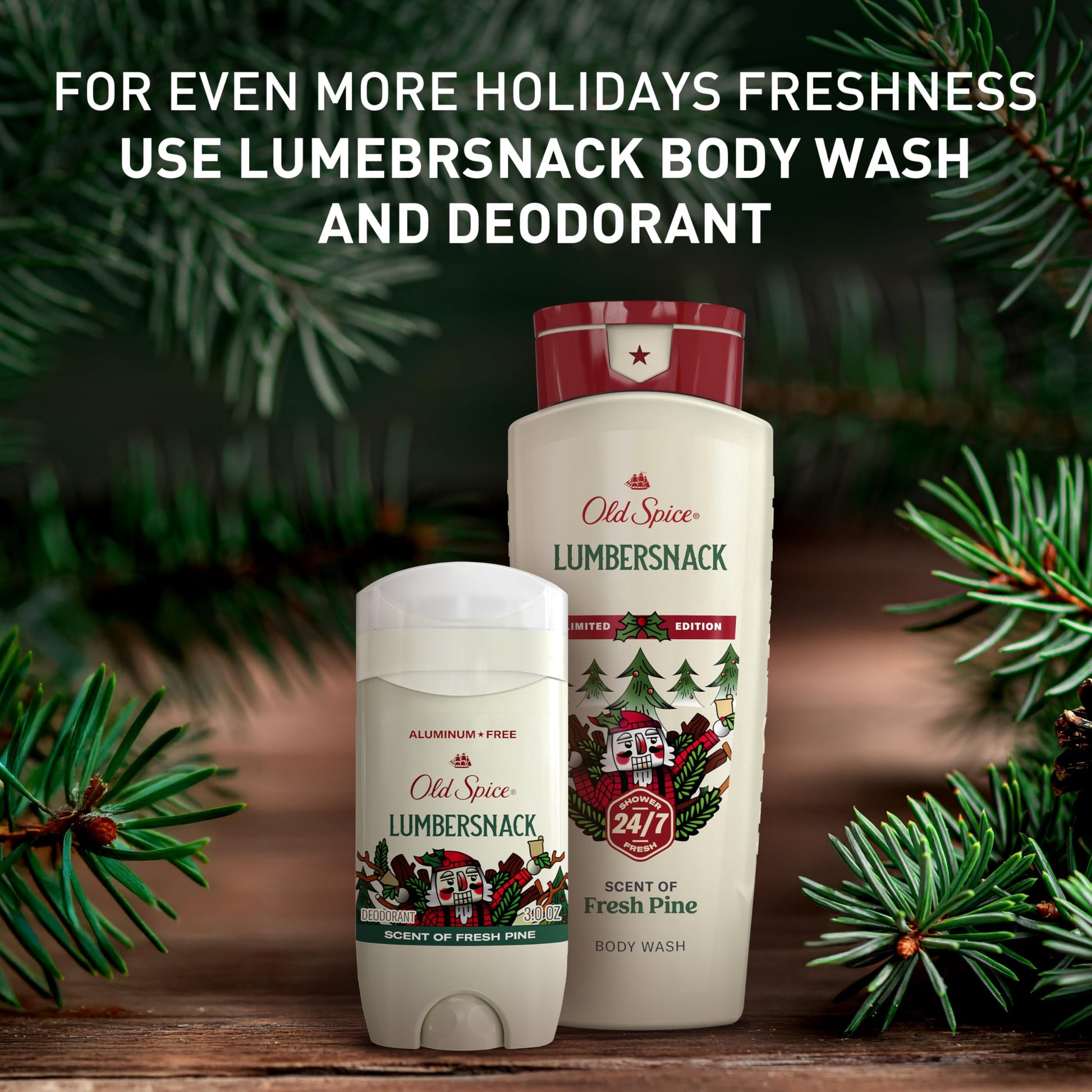 Old Spice 3 ounce deodorant stick for daily odor protection