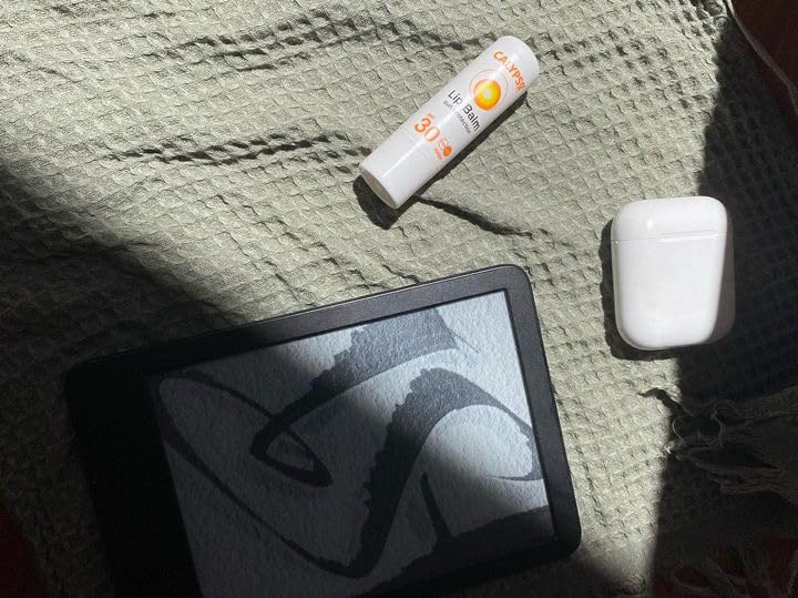 Calypso Sun Protection Lip Balm ingredients list on back