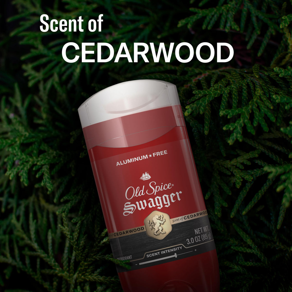 Old Spice imported USA beauty product stack layout