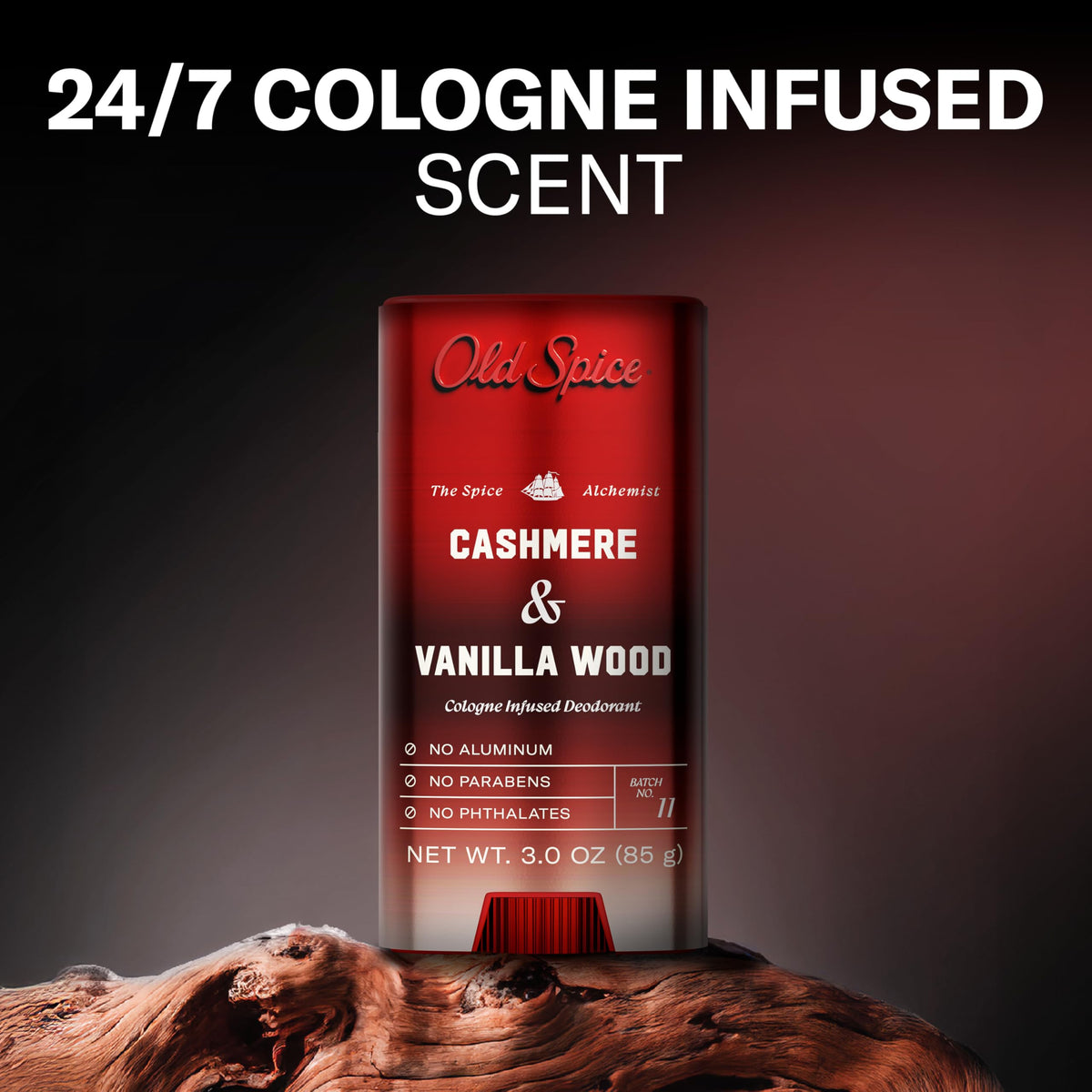 Old Spice Spice Alchemist deodorant solid stick close up