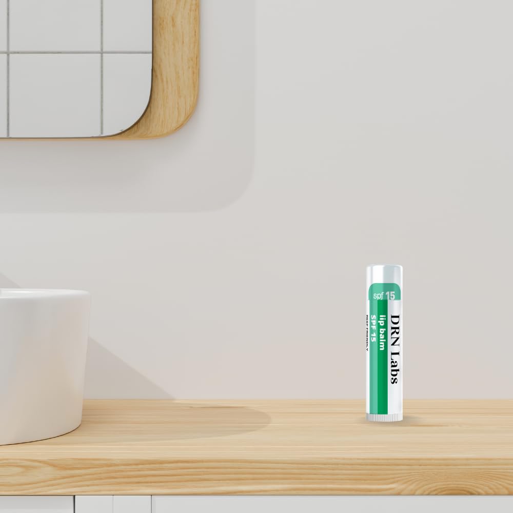 DRN Labs cruelty-free lip balm for sun protection