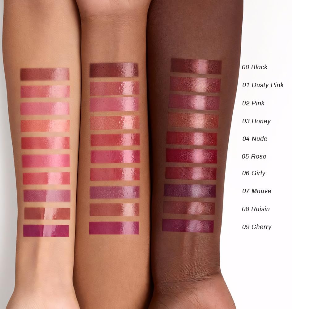 Kaely vegan and cruelty free hydrating shine lipstick packaging details
