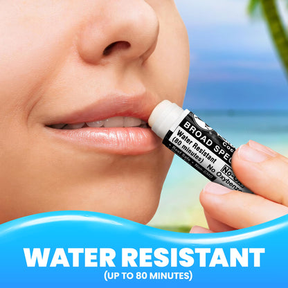 Coconut flavor lip balm sticks by Rubber Ducky
