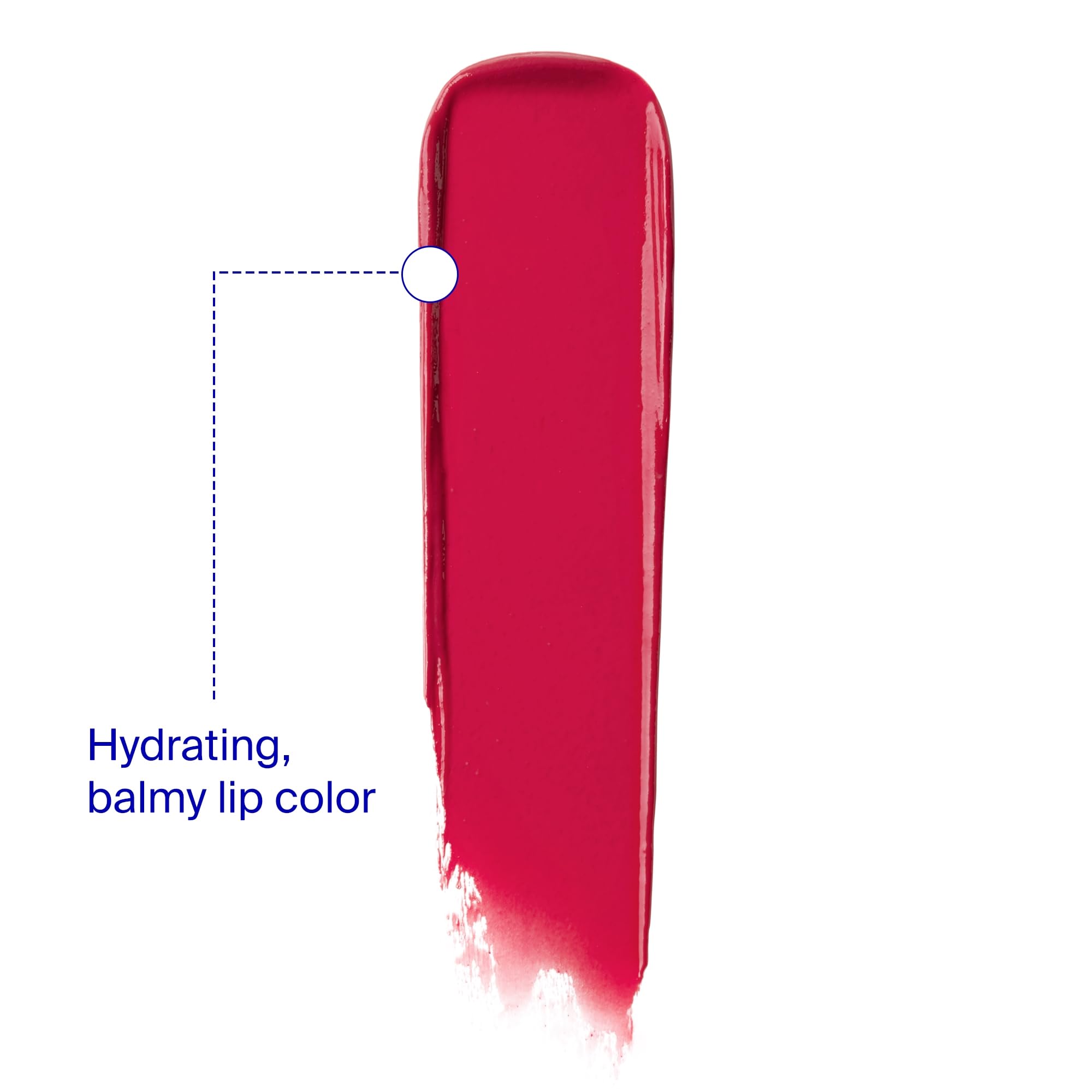 Close up of Supergoop! hydrating lipstick texture