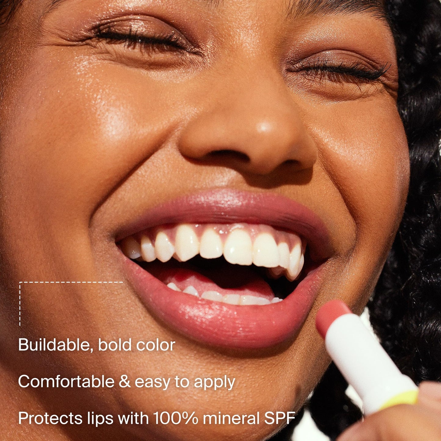 Authentic Supergoop! Lipshade Lucky Me product box