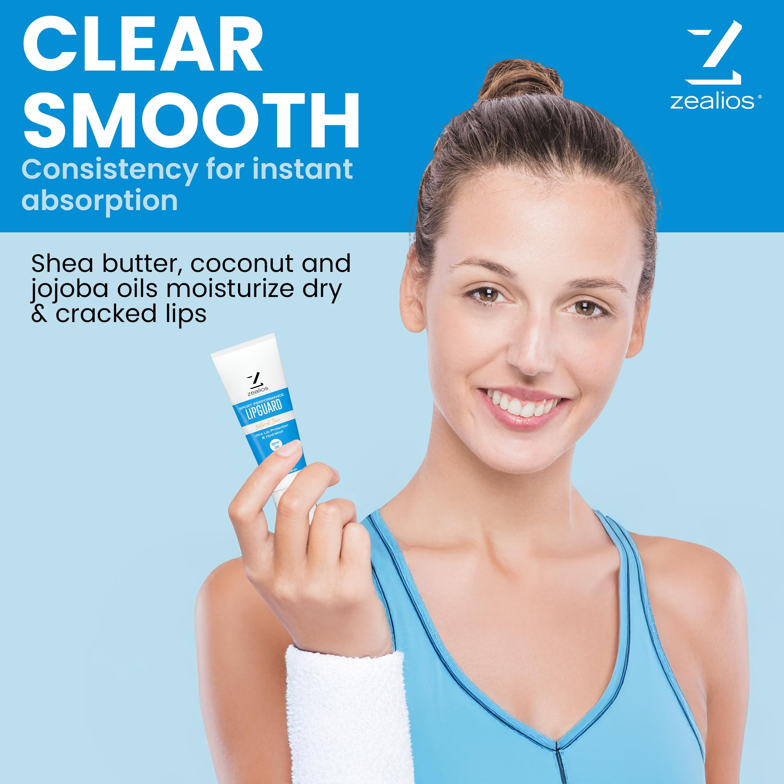 Zealios LipGuard SPF 28 back label ingredients