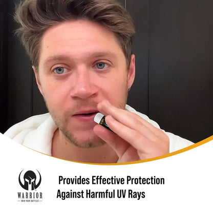 Unscented lip balm for outdoor protection