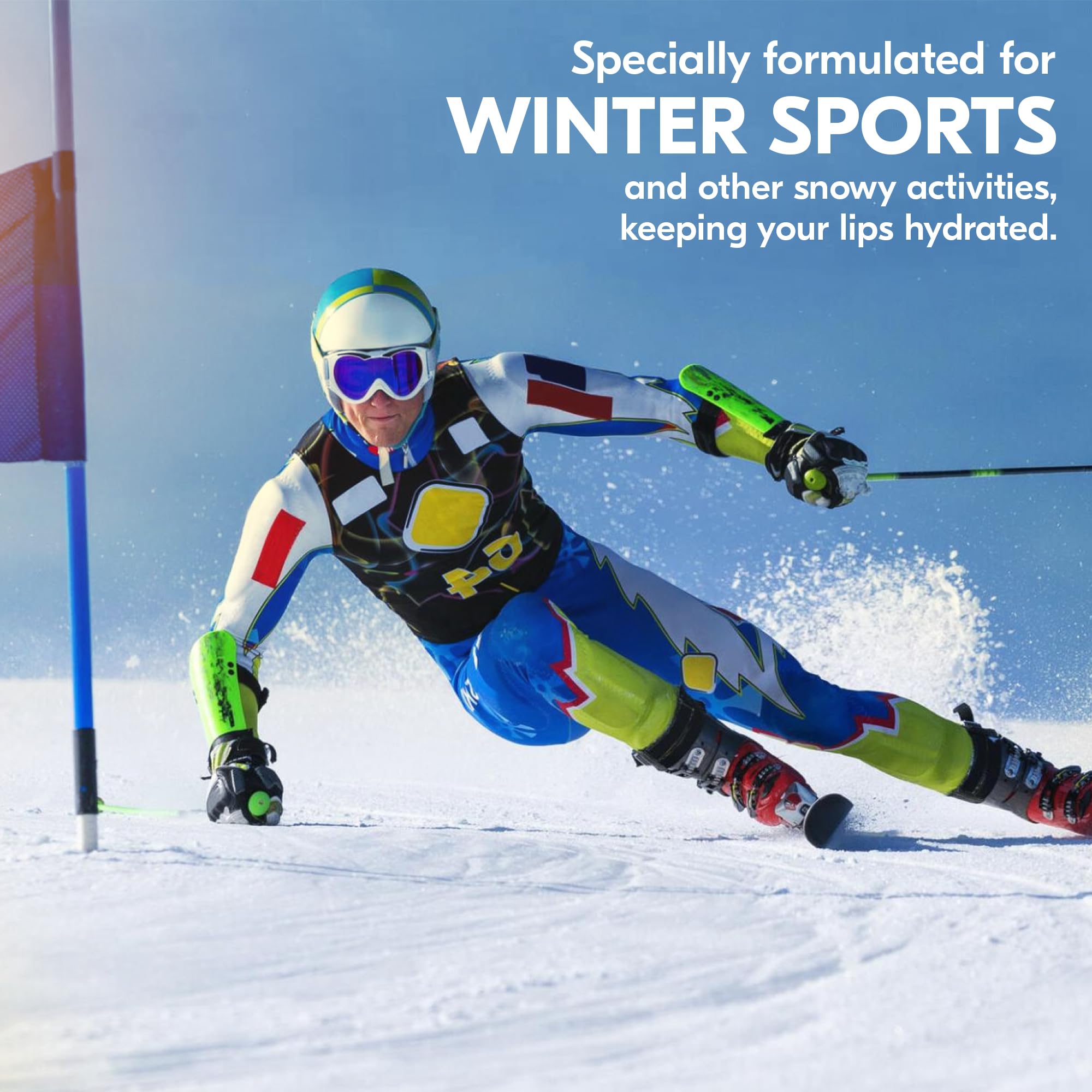 No-Ox SPF 44 lip balm for outdoor sports and protection