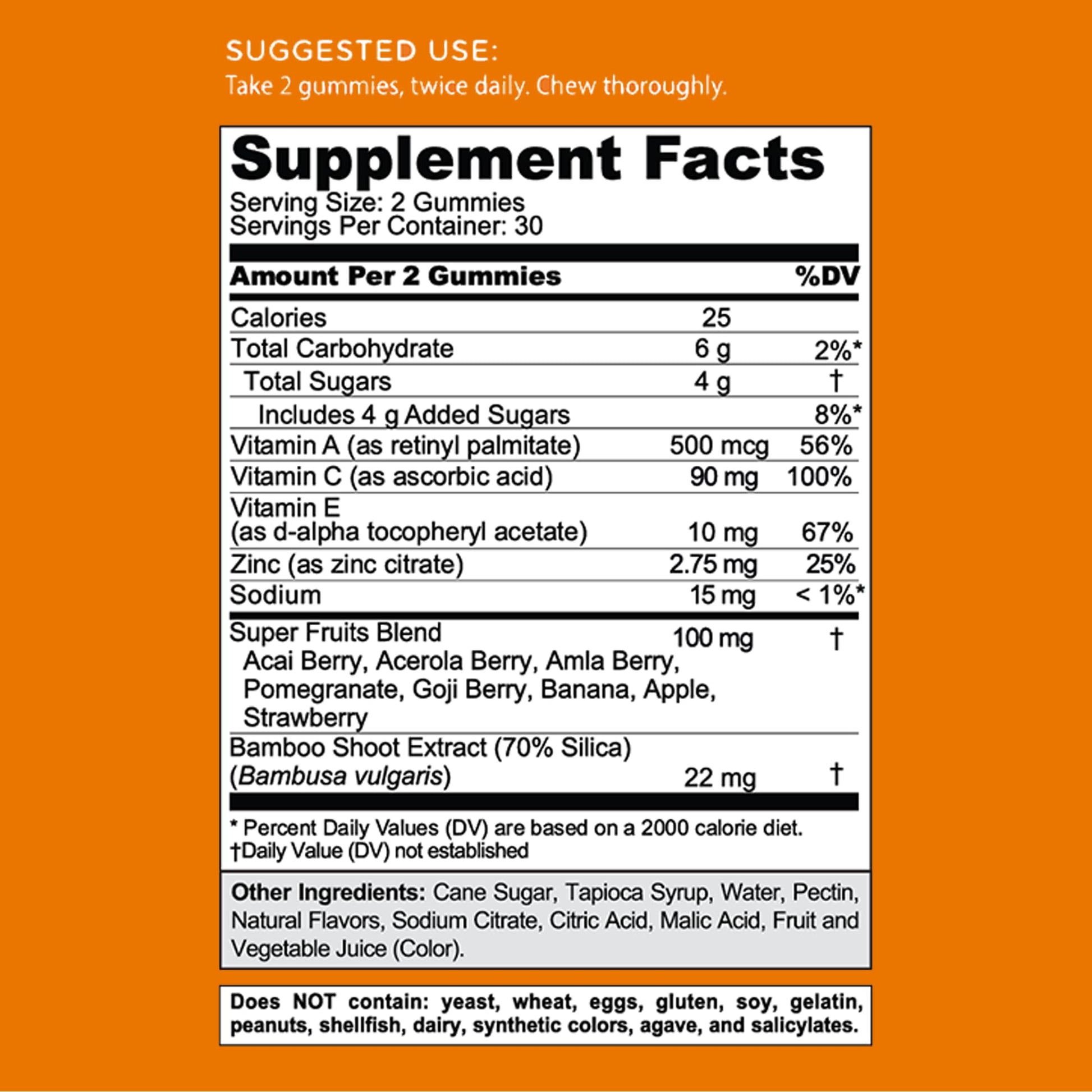 Authentic USA imported goli elderberry extract wellness gummies close up