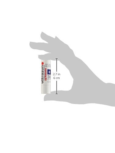 Top view of Ultrasun lip balm container with SPF 30 label