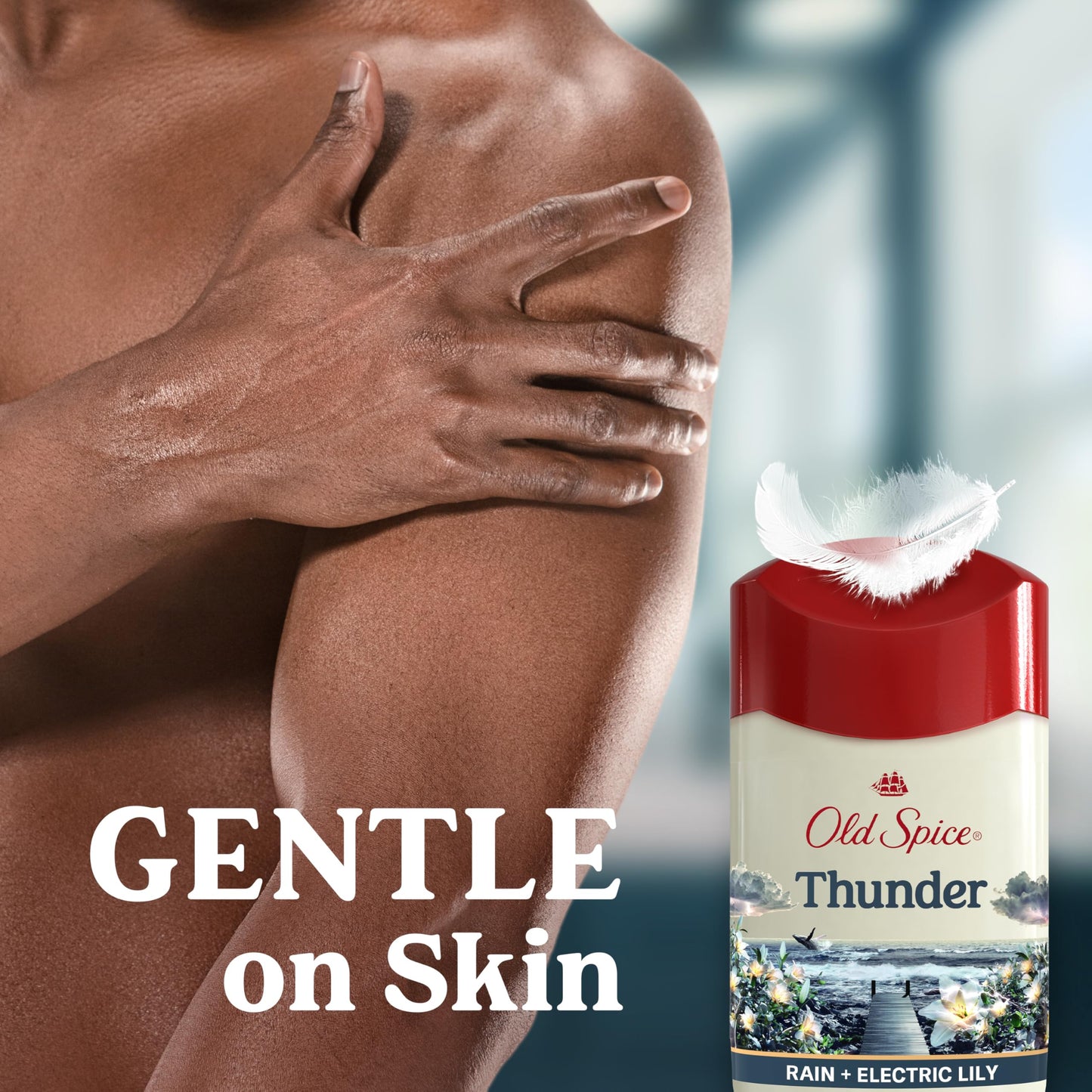 Old Spice dry feel invisible solid application texture