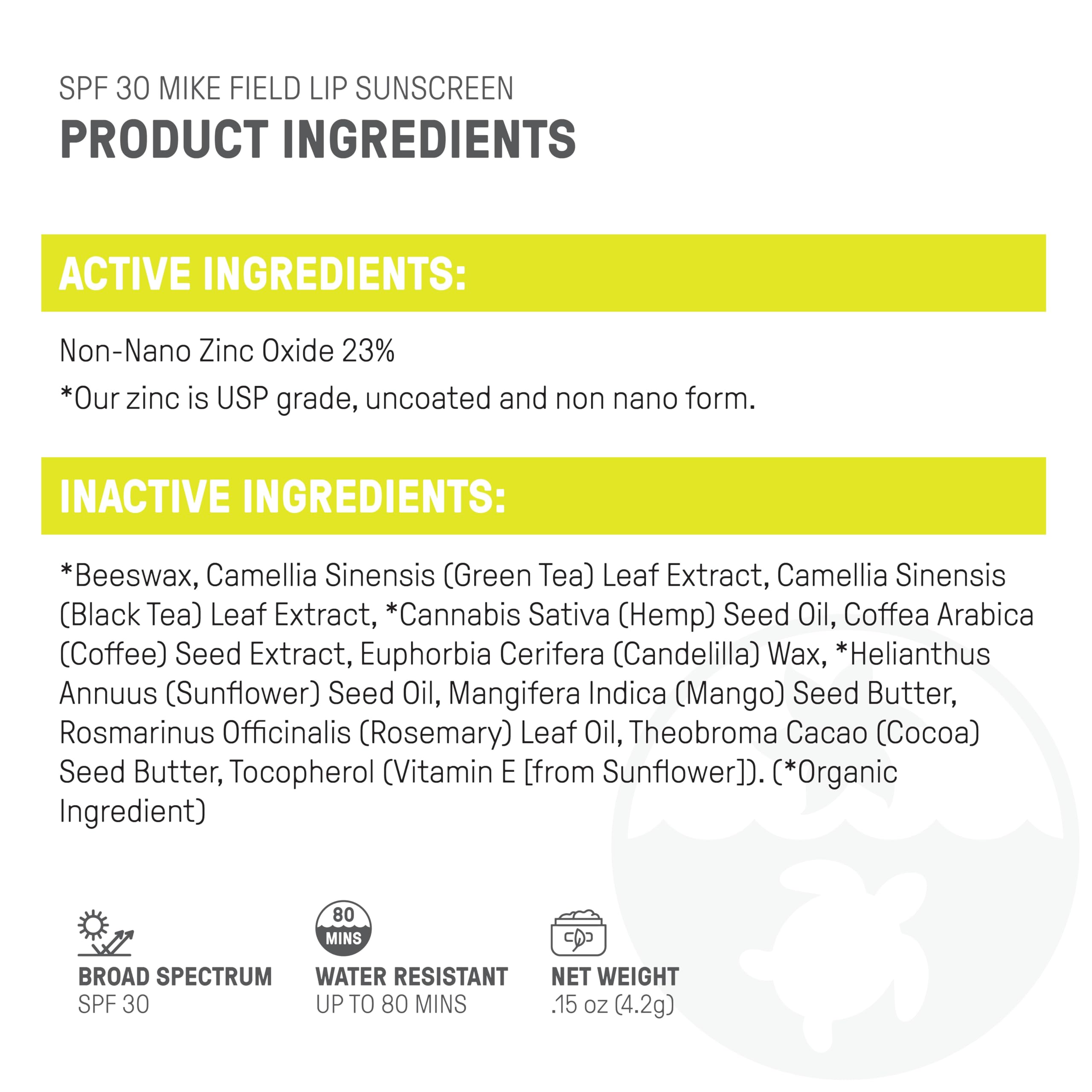 Authentic Raw Elements Mike Field sun care product