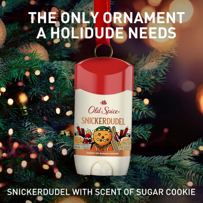 Back label of Old Spice antiperspirant showing ingredients
