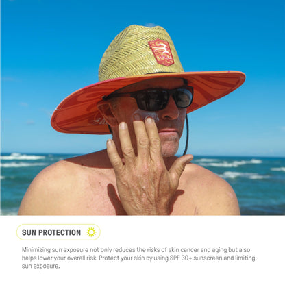 Raw Elements outdoor skincare collection SPF 30 lip protection