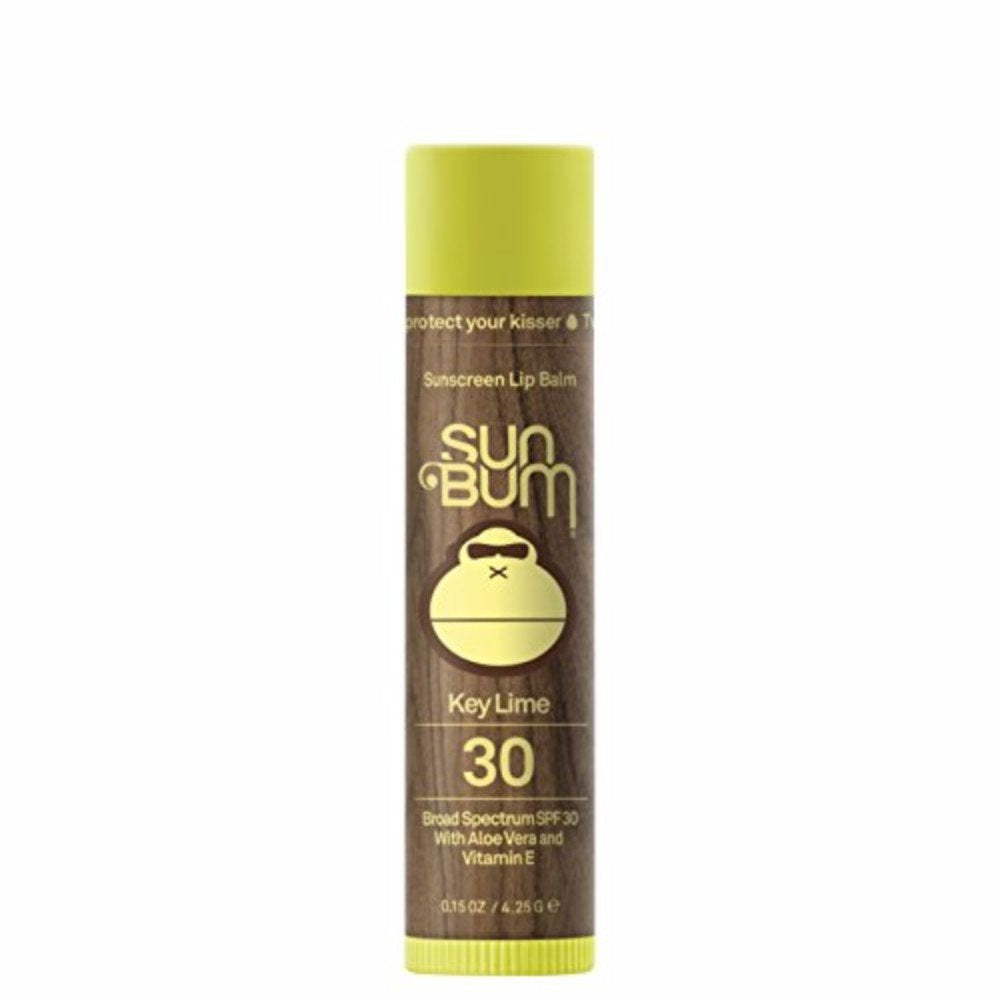 Sun Bum sunscreen lip balm moisturizing ingredients close up