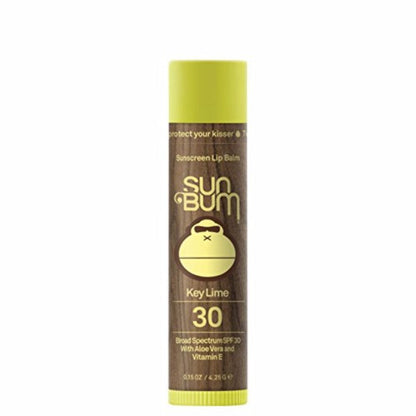 Sun Bum sunscreen lip balm moisturizing ingredients close up