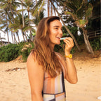 Surface Sun Systems SPF 30 Pina Colada Lip Balm cap removed display