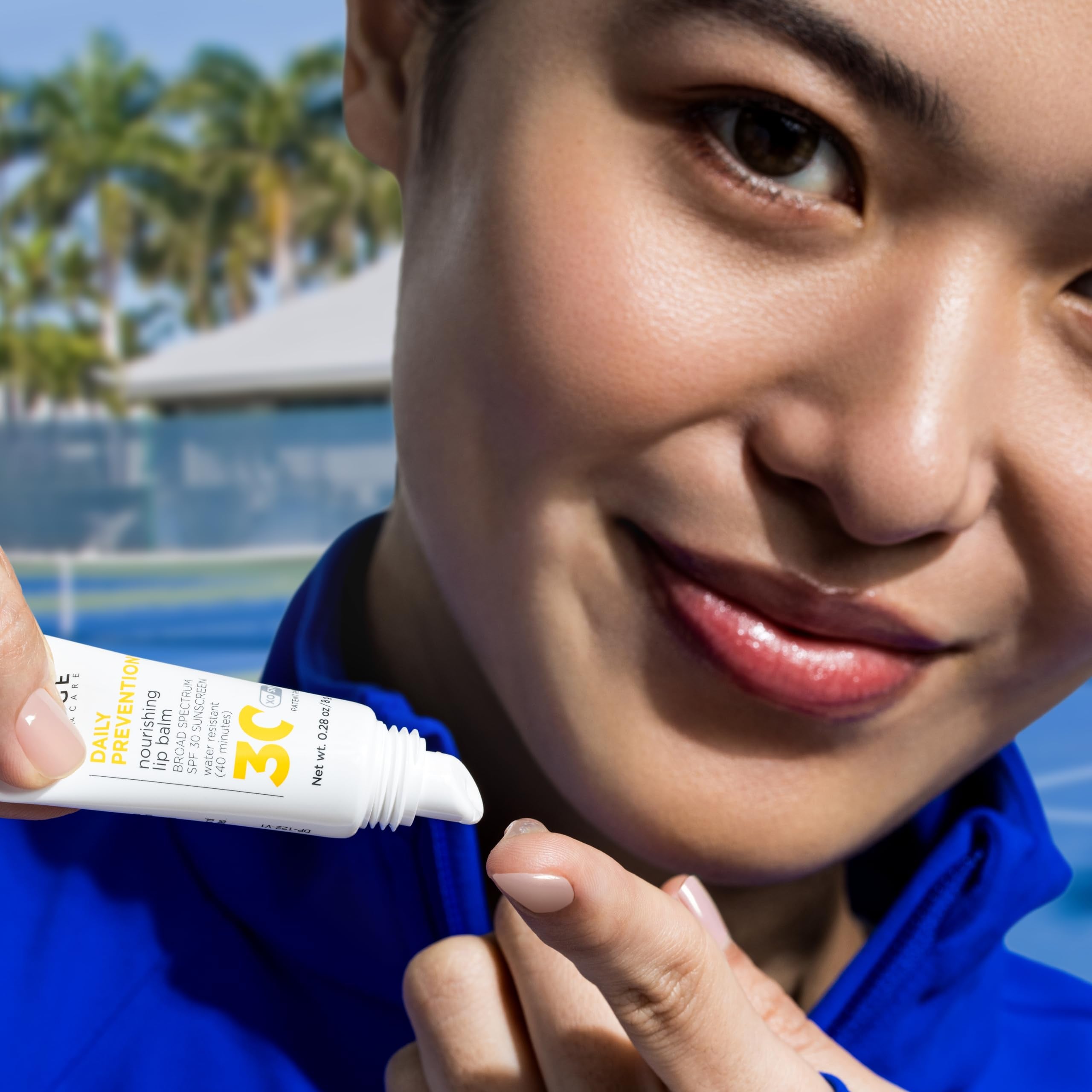 Close up of Image Skincare Daily Prevention lip balm applicator