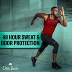 Old Spice soft solid deodorant stick texture close up