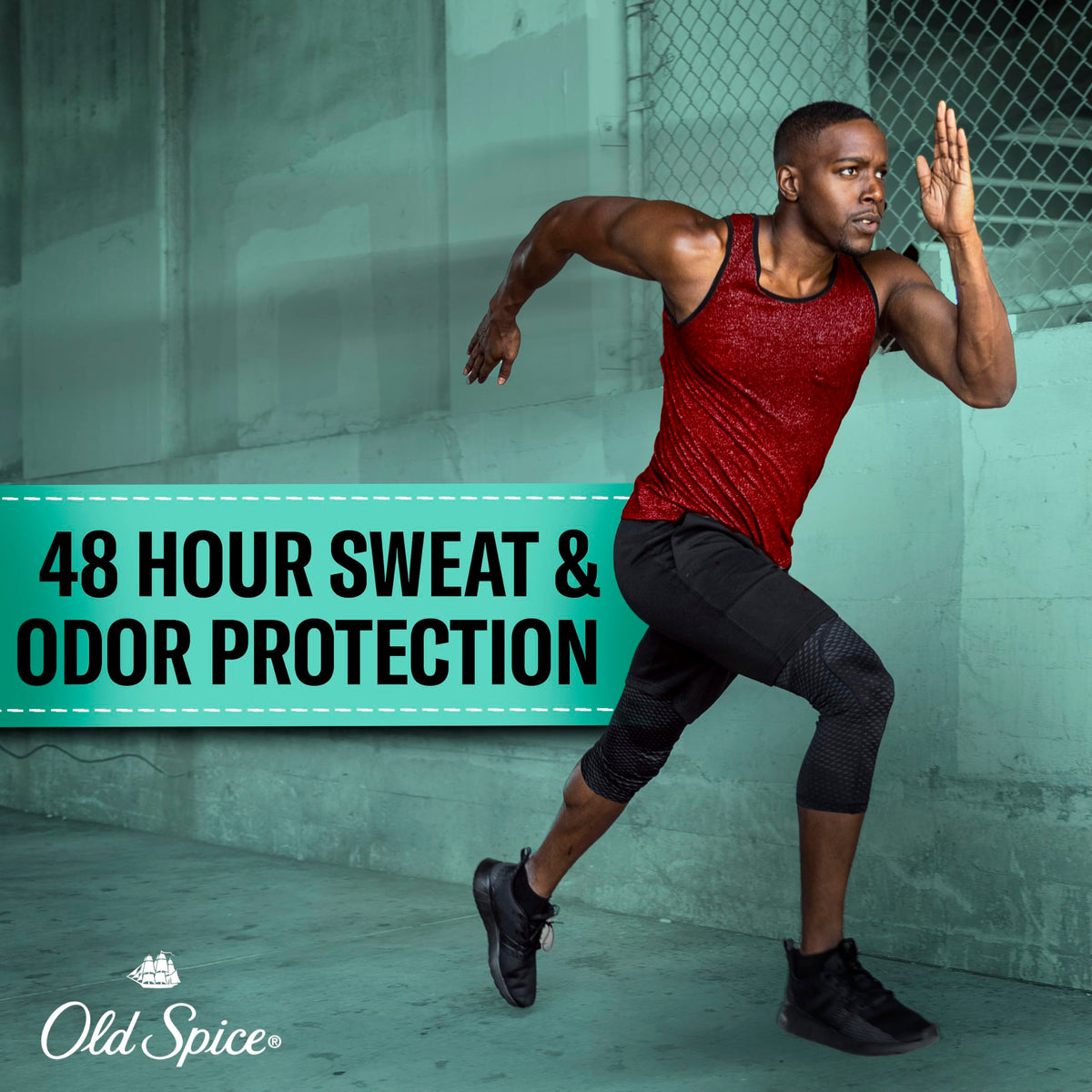 Old Spice soft solid deodorant stick texture close up