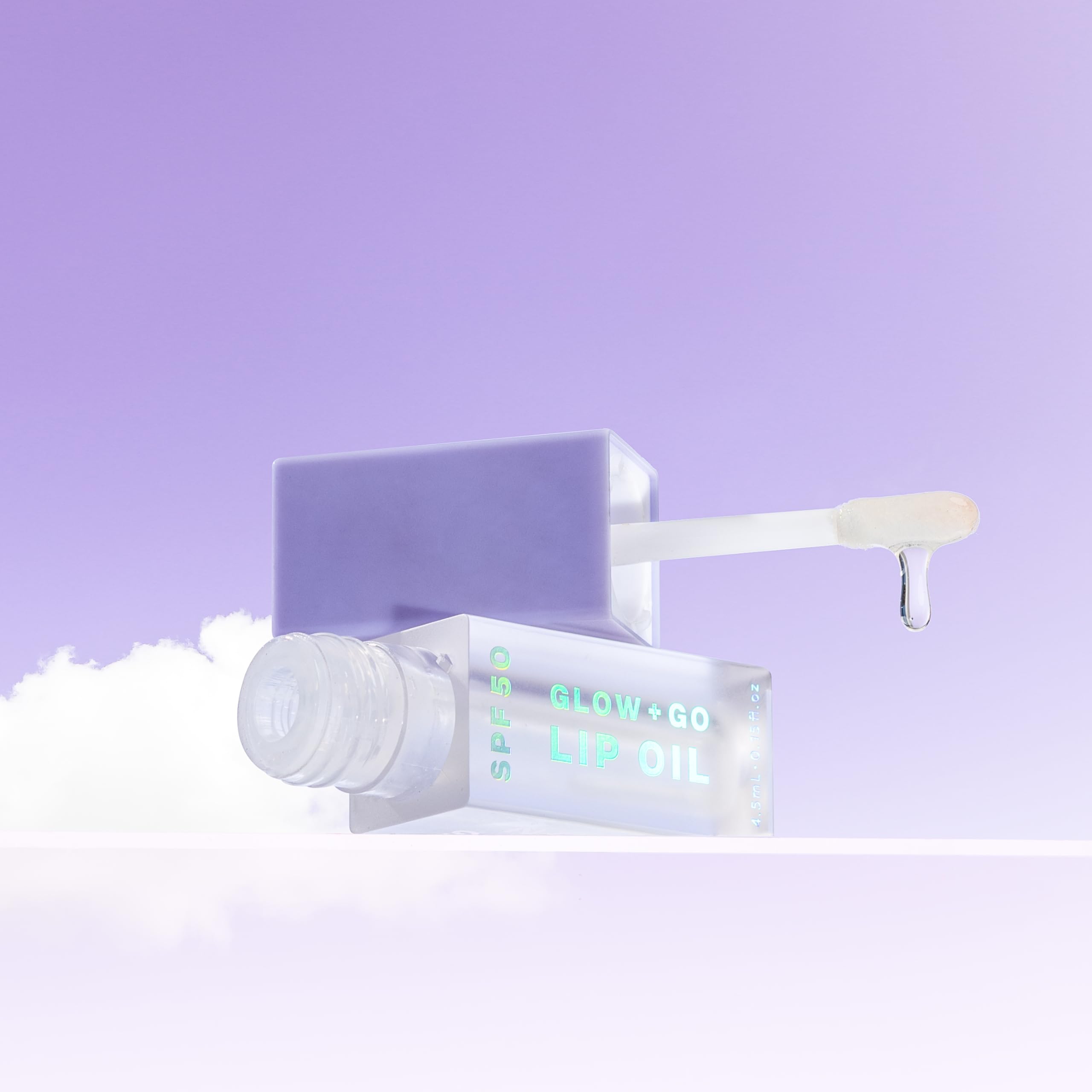 Naked Sundays lip oil applicator and texture
