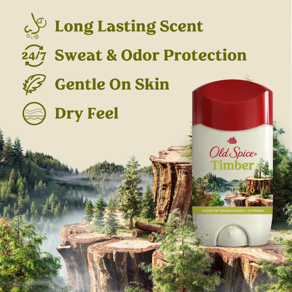 Old Spice dry feel invisible solid stick underarm sweat and odor block solution