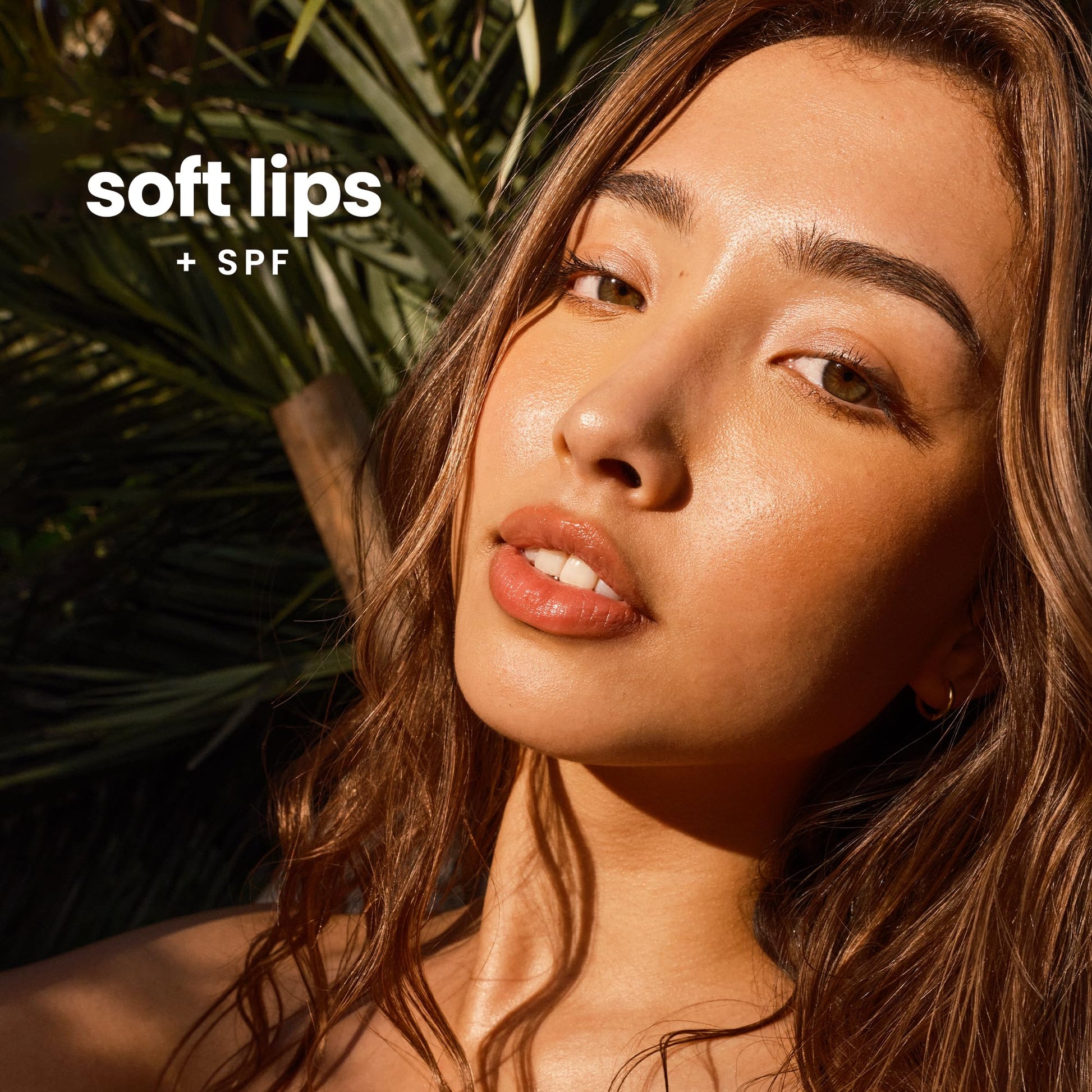 Close up of Hawaiian Tropic SPF 30 lip balm texture