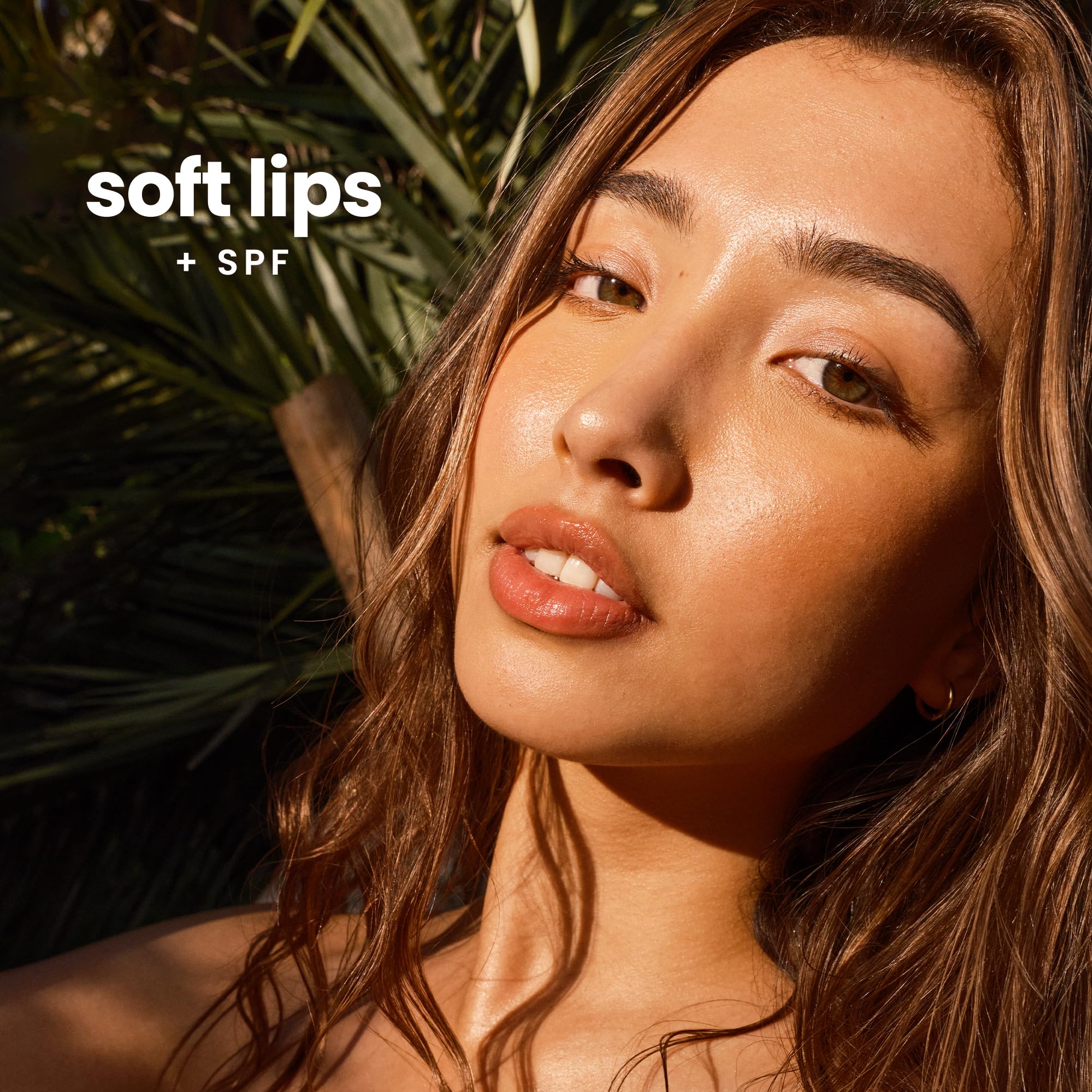 Close up of Hawaiian Tropic SPF 30 lip balm texture