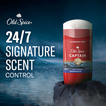 Imported Old Spice men deodorant aluminum free solid stick for odor protection