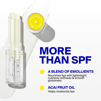 Supergoop! Unseen Sunscreen Lip Protector application demonstration