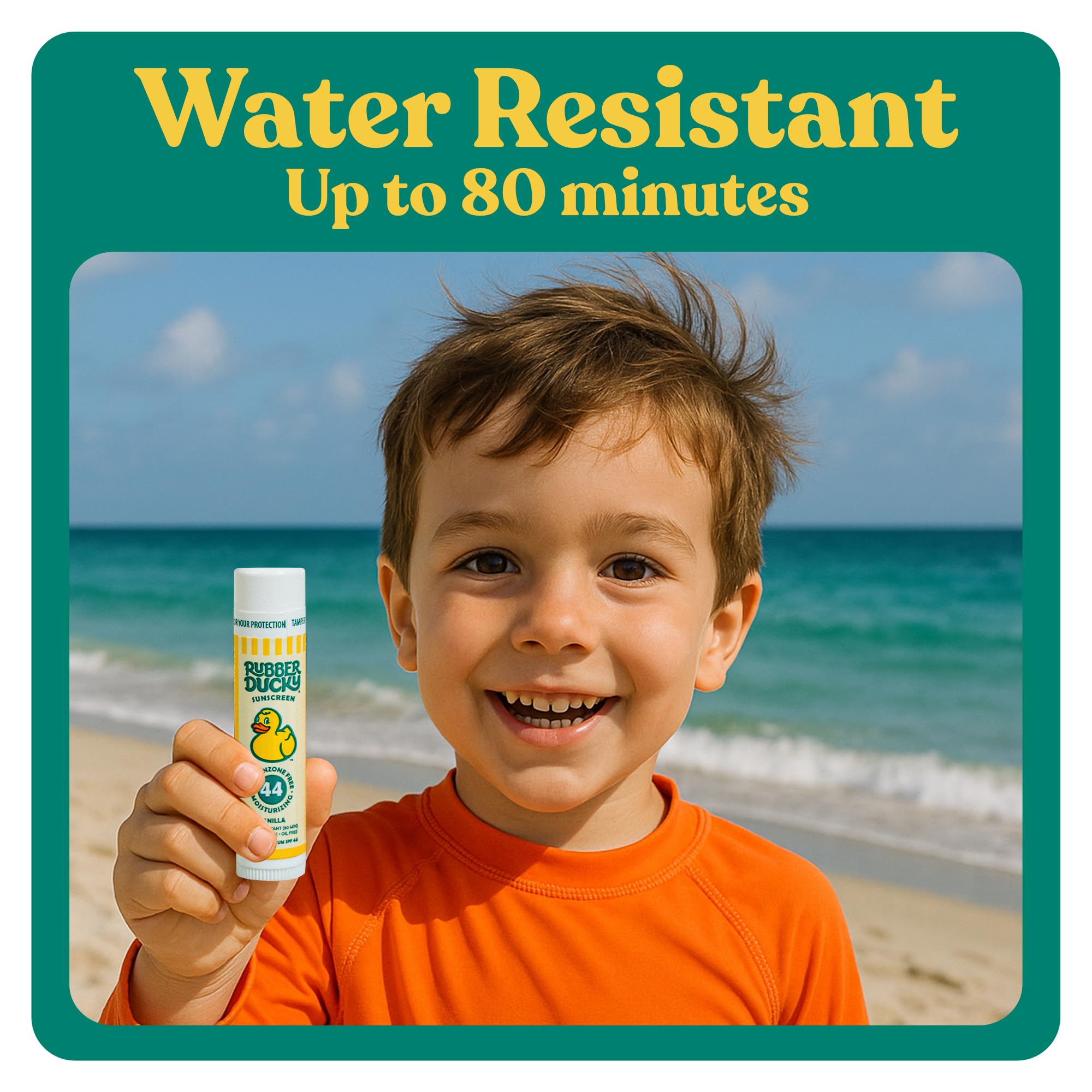 Rubber Ducky lip balm applicator tip for easy use