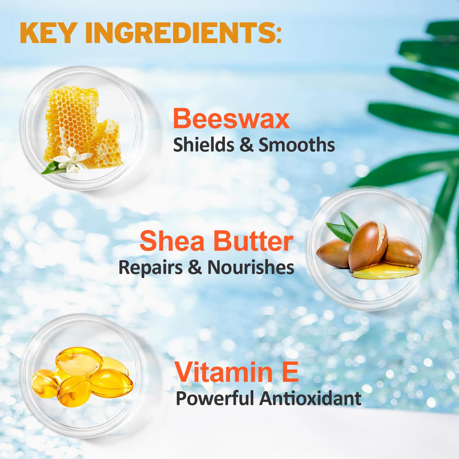 Clear non-sticky SPF 30 lip balm for daily sun protection