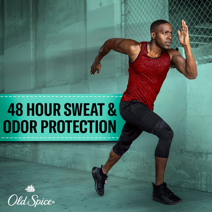 Back label of Old Spice High Endurance Pure Sport showing drug facts and ingredients