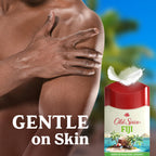 Two-pack arrangement of Old Spice Fiji antiperspirant deodorants side by side.