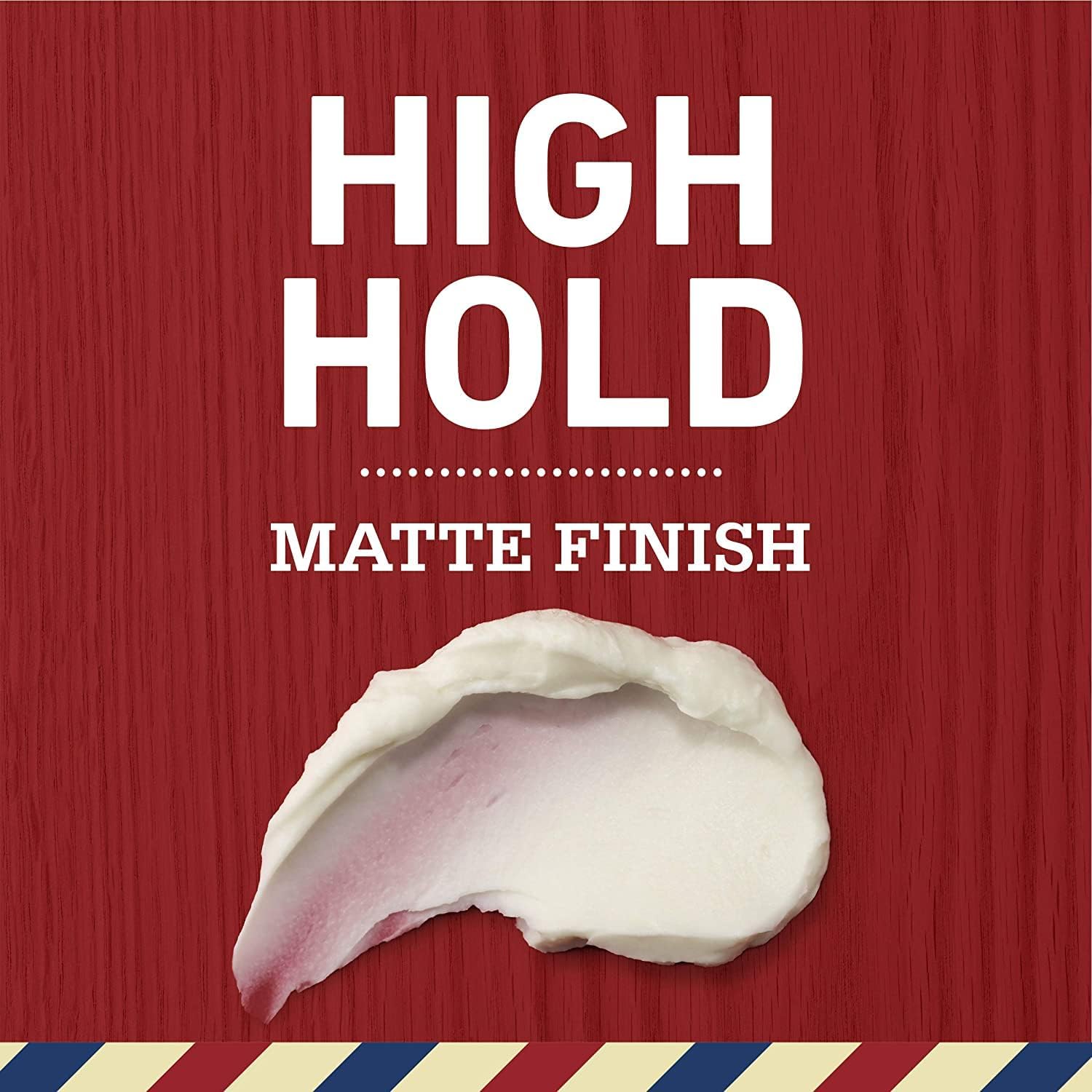 Side profile of Old Spice styling putty packaging