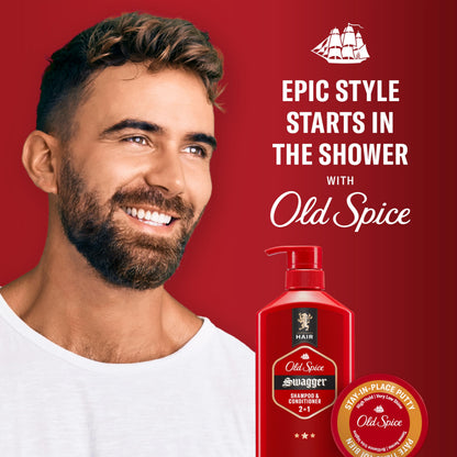 Old Spice putty for all hair types matte look